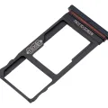 Dual Sim Card Tray For Motorola One Vision (XT1970 / 2019) / P50 (XT1970 / 2019) (Blue)