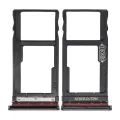 Dual Sim Card Tray For Motorola One Vision (XT1970 / 2019) / P50 (XT1970 / 2019) (Black)