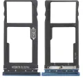 Single Sim Card Tray For Motorola One Vision (XT1970 / 2019) (Sapphire Blue)