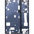 Mid-Frame Housing For Motorola Edge 5G (XT2063 / 2020) (Solar Black)
