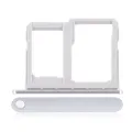 Sim Card + SD Card Tray For LG Q6 (M700) (Silver)
