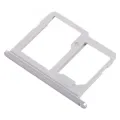 Sim Card + SD Card Tray For LG Q6 (M700) (Silver)