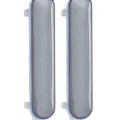 Hard Buttons (Power / Volume) For LG Stylo 7 (Silver) (3 Piece Set)