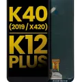 LCD Assembly Without Frame For LG K40 (2019 / X420) / K12 Plus (Refurbished) (All Colors)