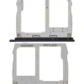 Лоток SIM для LG K40 / K12 Plus (чорний)