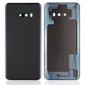 Back cover Glass With Camera Lens For LG G8X ThinQ (Aurora Black)
