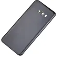 Back cover Glass With Camera Lens For LG G8X ThinQ (Aurora Black)