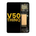 OLED Assembly With Frame For LG V50 ThinQ 5G (International Version) (Refurbished) (Aurora Black)