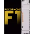 LCD Assembly With Frame For Xiaomi Pocophone F1 (Aftermarket Plus) (All Colors)