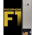 LCD Assembly Without Frame For Xiaomi Pocophone F1 (Aftermarket Plus) (All Colors)