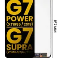 LCD Assembly Without Frame For Motorola Moto G7 Power (XT1955 / 2019) / G7 Supra (XT1955-5/6/DL / 2019) (US Version) (157MM) (Refurbished) (All Colors)