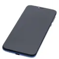 LCD Assembly With Frame For Motorola Moto G7 Power (XT1955-2/4/7 / 2019) (International Version) (154MM) (Aftermarket Plus) (Marine Blue)