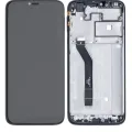 LCD Assembly With Frame For Motorola Moto G7 Power (XT1955-1/2/4/7 / 2019) (International Version) (154MM) (Refurbished) (Ceramic Black)