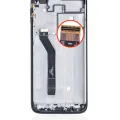 LCD Assembly With Frame For Motorola Moto G7 Power (XT1955-1/2/4/7 / 2019) (International Version) (154MM) (Refurbished) (Ceramic Black)
