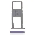 Single Sim Card Tray For Motorola Moto G7 Power (XT1955 / 2019) (International Version) (Iced Violet)