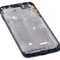 Mid-Frame Housing + LCD Frame For Motorola Moto G7 Power (XT1955 / 2019) (US Version) (Marine Blue) (2 Piece Set)