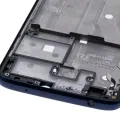 Mid-Frame Housing + LCD Frame For Motorola Moto G7 Power (XT1955 / 2019) (US Version) (Marine Blue) (2 Piece Set)