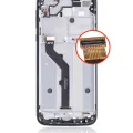 LCD Assembly With Frame For Motorola Moto G7 Play (XT1952 / 2019) / T-Mobile Revvlry (Refurbished) (Starry Black)