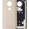 Back cover Glass For Motorola Moto G7 Play (XT1952 / 2019) (Gold) (US Version)