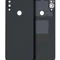 Back cover Glass With Camera Lens For Xiaomi Redmi Note 7 (Black)
