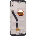 LCD Assembly With Frame For Huawei Y6 (2019) (Refurbished) (Midnight Black)