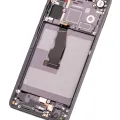 OLED Assembly With Frame For Huawei P30 (Refurbished) (Black)