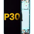 OLED Assembly With Frame For Huawei P30 (2019) (Refurbished) (Aurora)