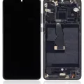 LCD Assembly With Frame For Huawei P30 (Aftermarket: Incell) (Black)