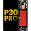 OLED Assembly With Frame For Huawei P30 Pro (Aftermarket Plus) (Black)
