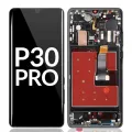 OLED Assembly With Frame For Huawei P30 Pro (Aftermarket Plus) (Black)
