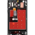 OLED Assembly With Frame For Huawei P30 Pro (Aftermarket Plus) (Black)