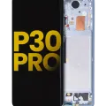 OLED Assembly With Frame For Huawei P30 Pro (Aftermarket Plus) (Breathing Crystal)