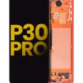 OLED Assembly With Frame For Huawei P30 Pro (Aftermarket Plus) (Orange)