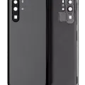 Back cover Glass With Camera Lens For Huawei P30 Pro (Black)