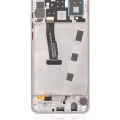 LCD Assembly With Frame For Huawei P30 Lite / Nova 4e (Aftermarket Plus) (4GB RAM) (Pearl White)