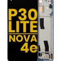 LCD Assembly With Frame For Huawei P30 Lite / Nova 4e (Aftermarket Plus) (4GB RAM) (Peacock Blue)