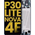 LCD Assembly With Frame For Huawei P30 Lite / Nova 4e (Aftermarket Plus) (4GB RAM) (Peacock Blue)