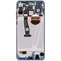 LCD Assembly With Frame For Huawei P30 Lite / Nova 4e (Aftermarket Plus) (4GB RAM) (Peacock Blue)