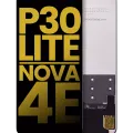 Дисплейний модуль (LCD) без рамки для Huawei P30 Lite / Nova 4e (Aftermarket Plus) (усі кольори)