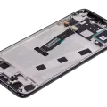 LCD Assembly With Frame For Huawei P30 Lite / Nova 4e (Aftermarket Plus) (6GB RAM) (Midnight Black)
