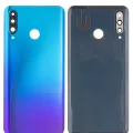 Back cover Glass With Camera Lens For Huawei P30 Lite / Nova 4E (6GB RAM / Without Logo) (Peacock Blue)