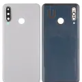 Back cover Glass With Camera Lens For Huawei P30 Lite / Nova 4E (4GB RAM / Without Logo) (Pearl White)
