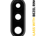Back Camera Lens With Bezel Ring For Huawei P30 Lite (Midnight Black) (6GB RAM)