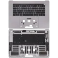 Top Case with Keyboard (ANSI US) For MacBook Pro 15" A1990 (2018-2019) (OEM New) (Space Gray)