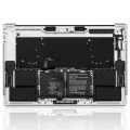 Top Case with Battery and Keyboard (ANSI US) For MacBook Pro 15" A1990 (2018-2019) (Silver)