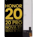 LCD Assembly Without Frame For Huawei Honor 20 / 20 Pro / Nova 5T / Nova 5i Pro (Aftermarket Plus) (Midnight Black)