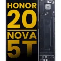 LCD Assembly With Frame For Huawei Honor 20 / Nova 5T (Aftermarket Plus) (Midnight Black)