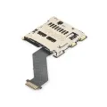 MicroSD Sim Card Reader Holder With Flex Cable For HTC 10 / M10h / One M10