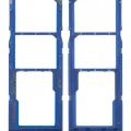 Dual Sim Card Tray For Samsung Galaxy A70 (A705 / 2019) (Blue)