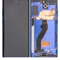 OLED Assembly With Frame For Samsung Galaxy Note 10 Plus / 5G (Refurbished) (Aura Blue)